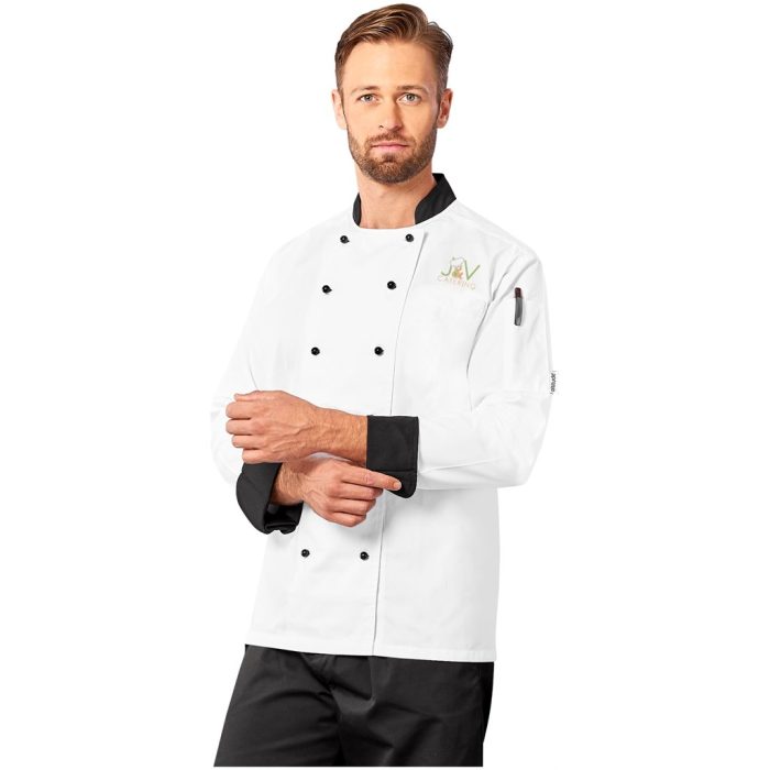 Unisex Long Sleeve Toulon Chef Jacket - Image 15