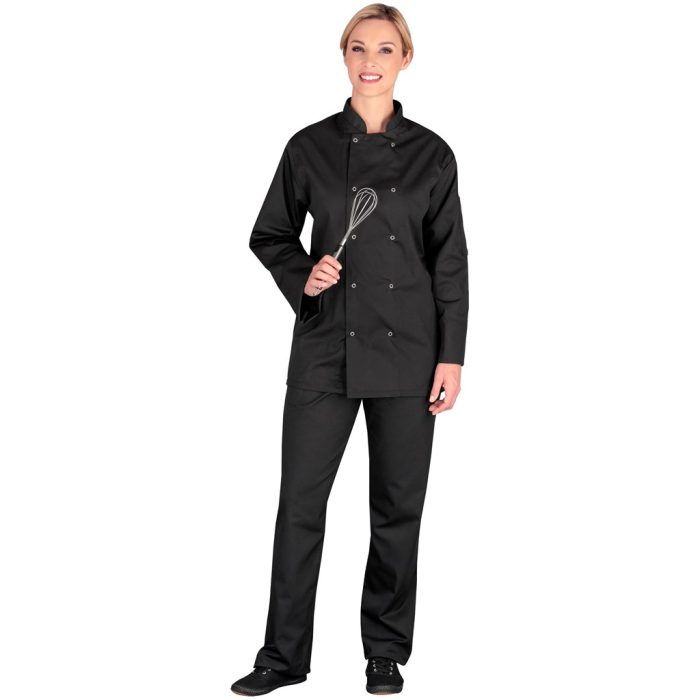 Unisex Long Sleeve Zest Chef Jacket - Image 6