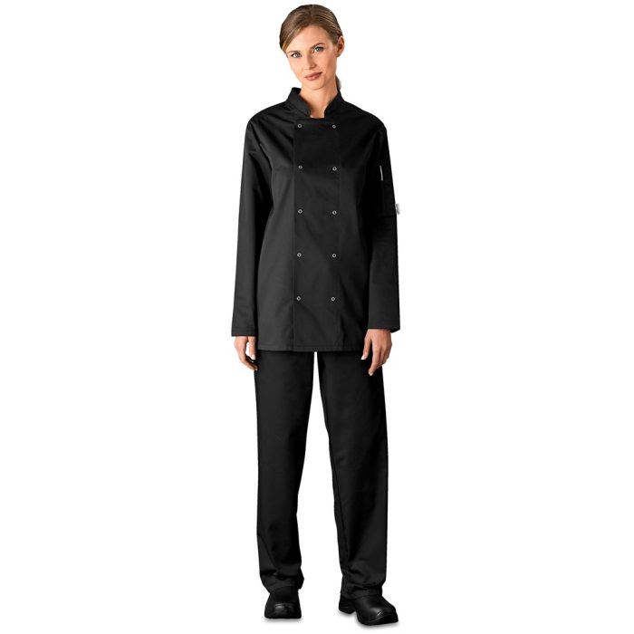 Unisex Long Sleeve Zest Chef Jacket - Image 7