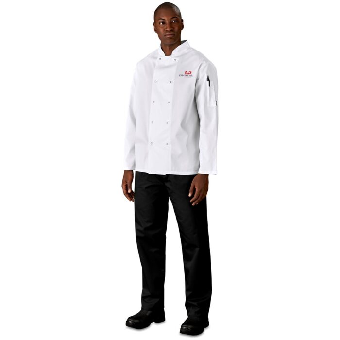 Unisex Long Sleeve Zest Chef Jacket - Image 15