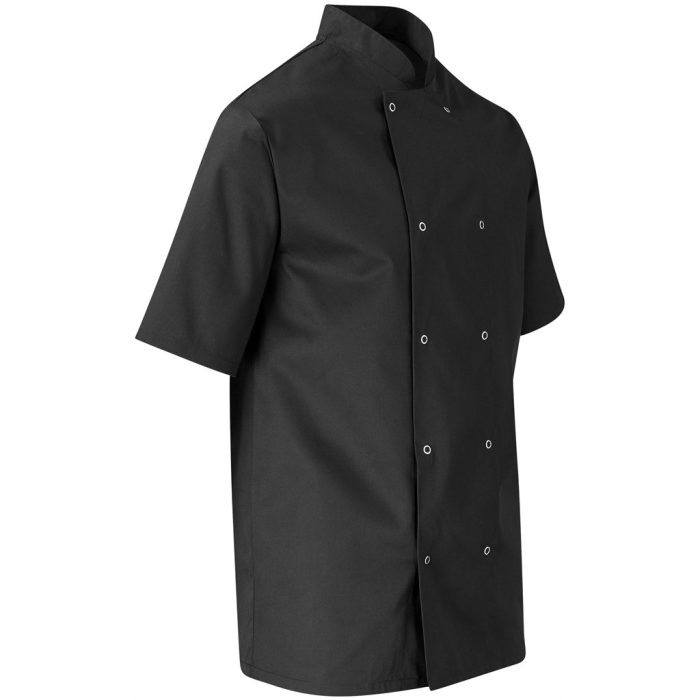 Unisex Short Sleeve Zest Chef Jacket - Image 3