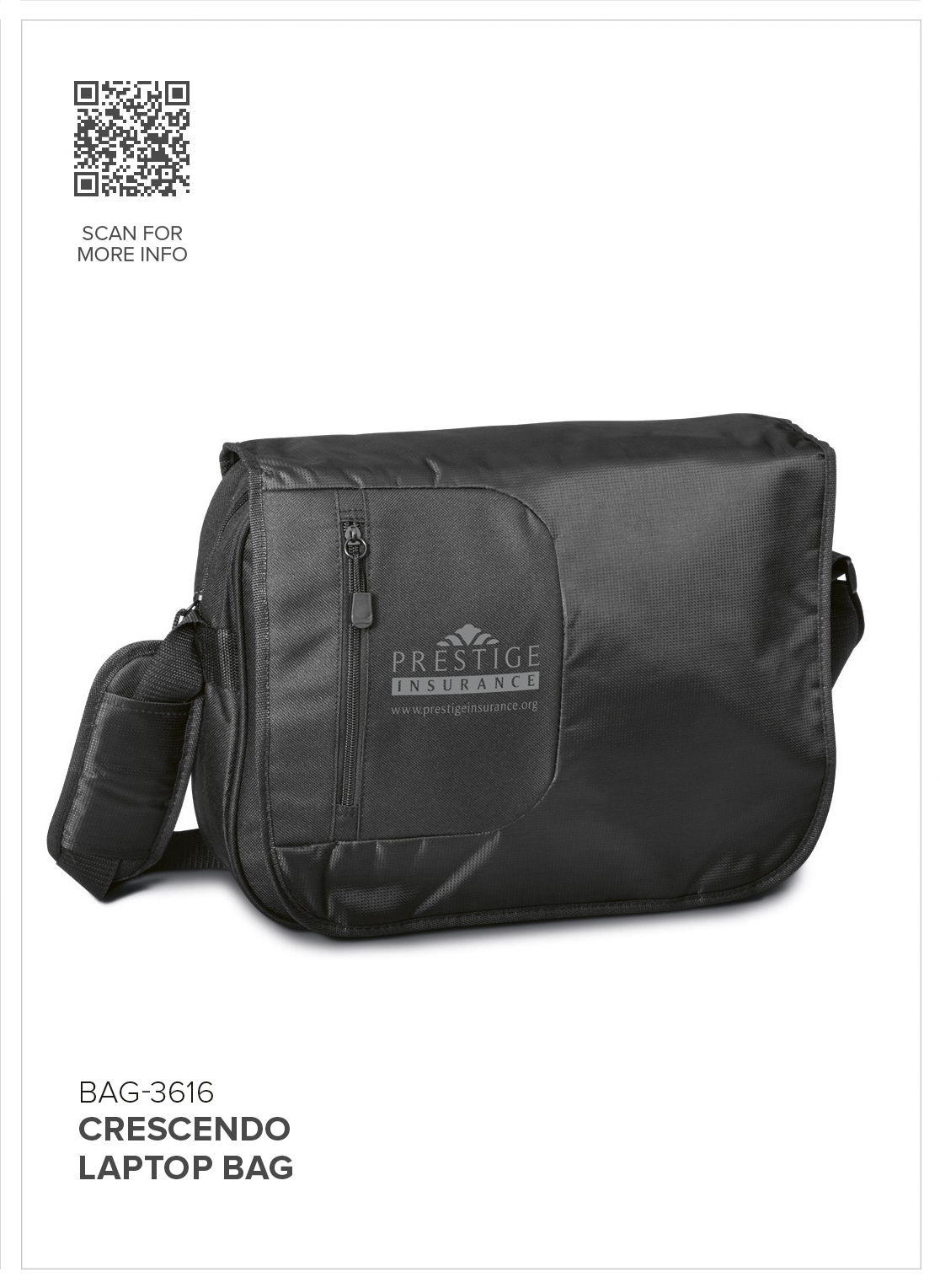 Crescendo Laptop Bag - Image 4