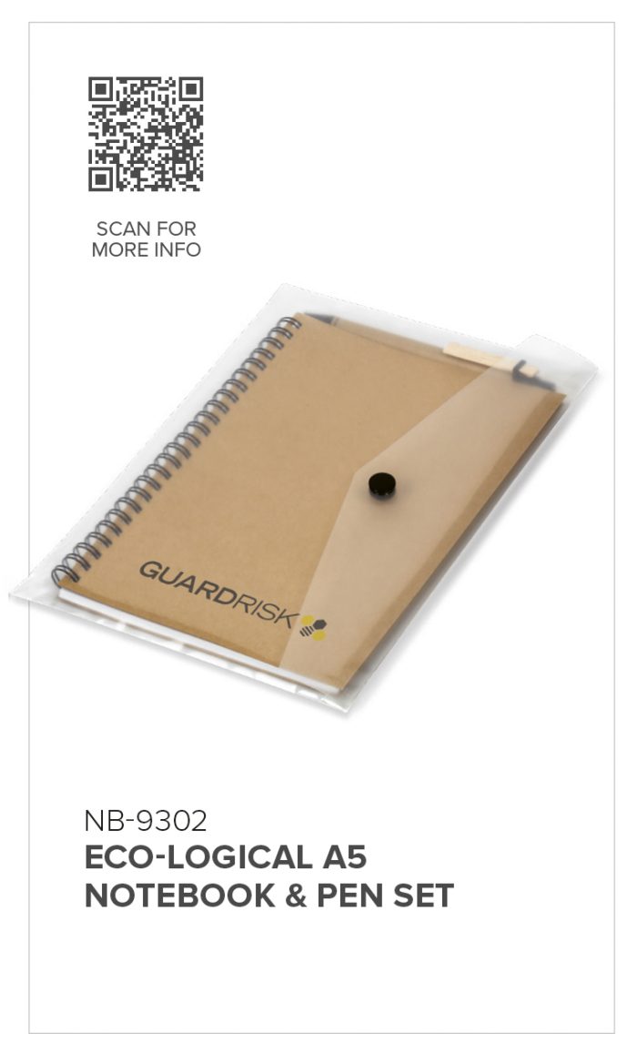 Eco-Logical A5 Notebook & Pen - Image 5
