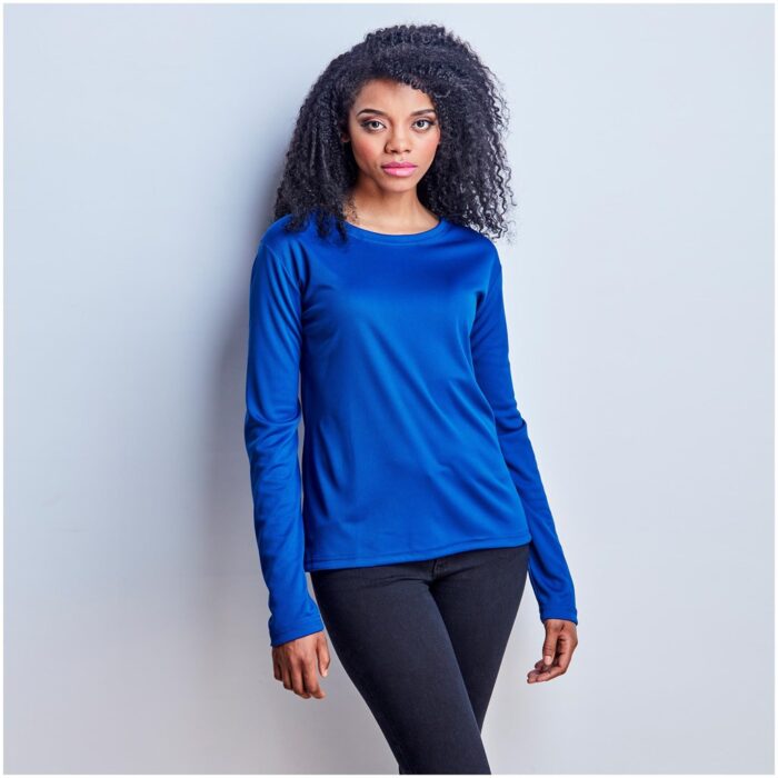 Ladies Long Sleeve All Star T-Shirt - Image 4