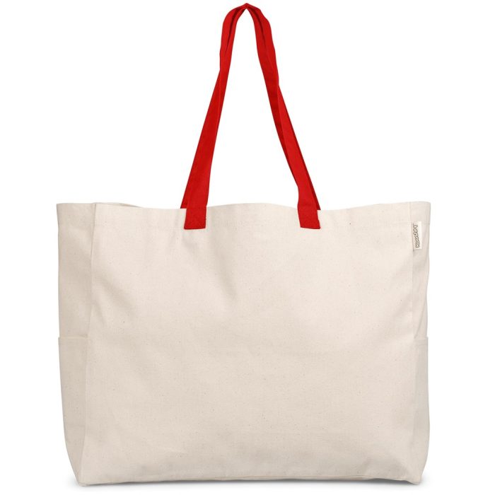 Kooshty Barbados Large Cotton Beach Bag - Image 5