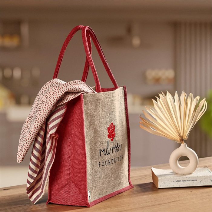 Okiyo Okinawa Jute Tote - Image 6
