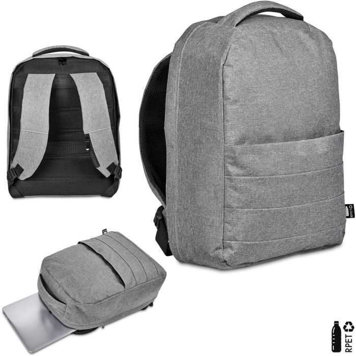 Swiss Cougar Tallinn Anti-Theft Recycled PET Laptop Backpack - Image 12
