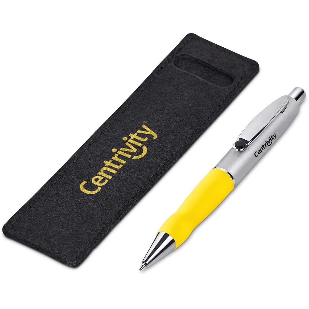 Altitude Turbo Tide Ball Pen in Felt Pouch - Image 2
