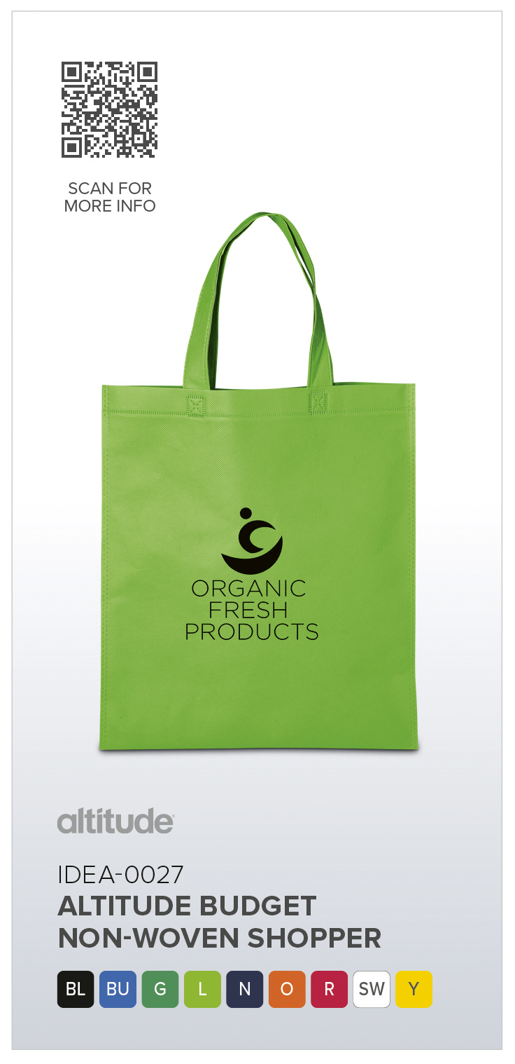 Altitude Budget Non-Woven Shopper - Image 7