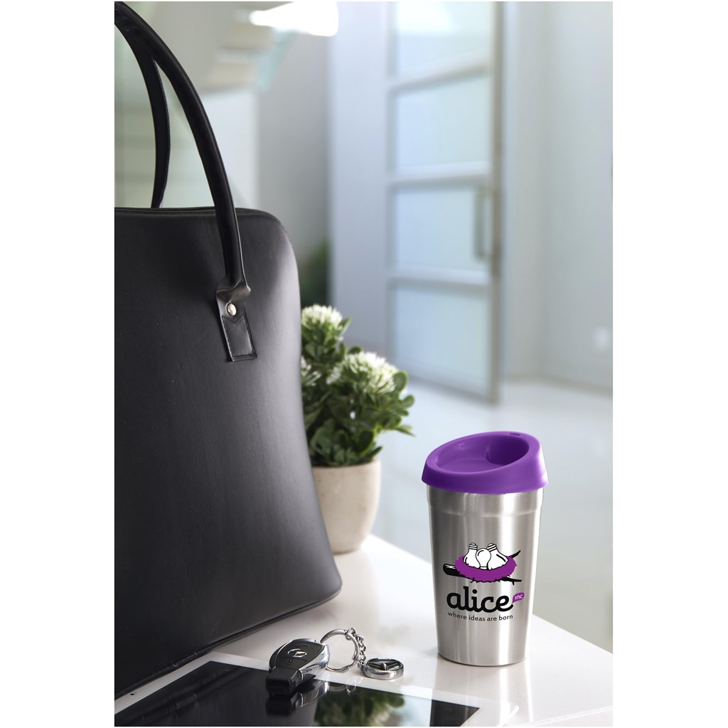 Kooshty Go-Jo Stainless Steel & Plastic Double-Wall Tumbler - 350ml - Image 8