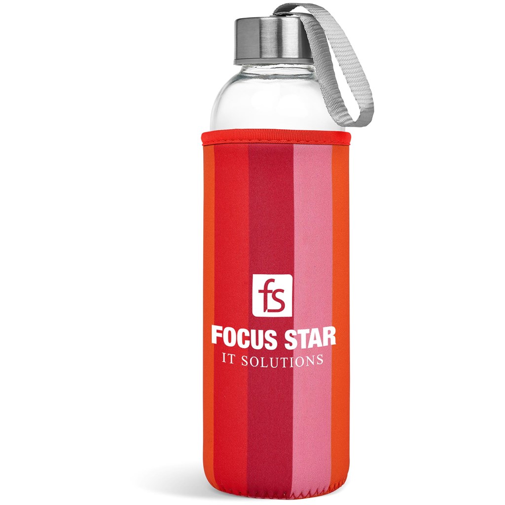 Kooshty Quirky Glass Water Bottle - 500ml - Image 3