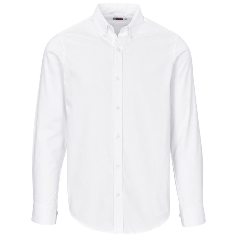 Mens Long Sleeve Cotton Twill Moderna  Shirt