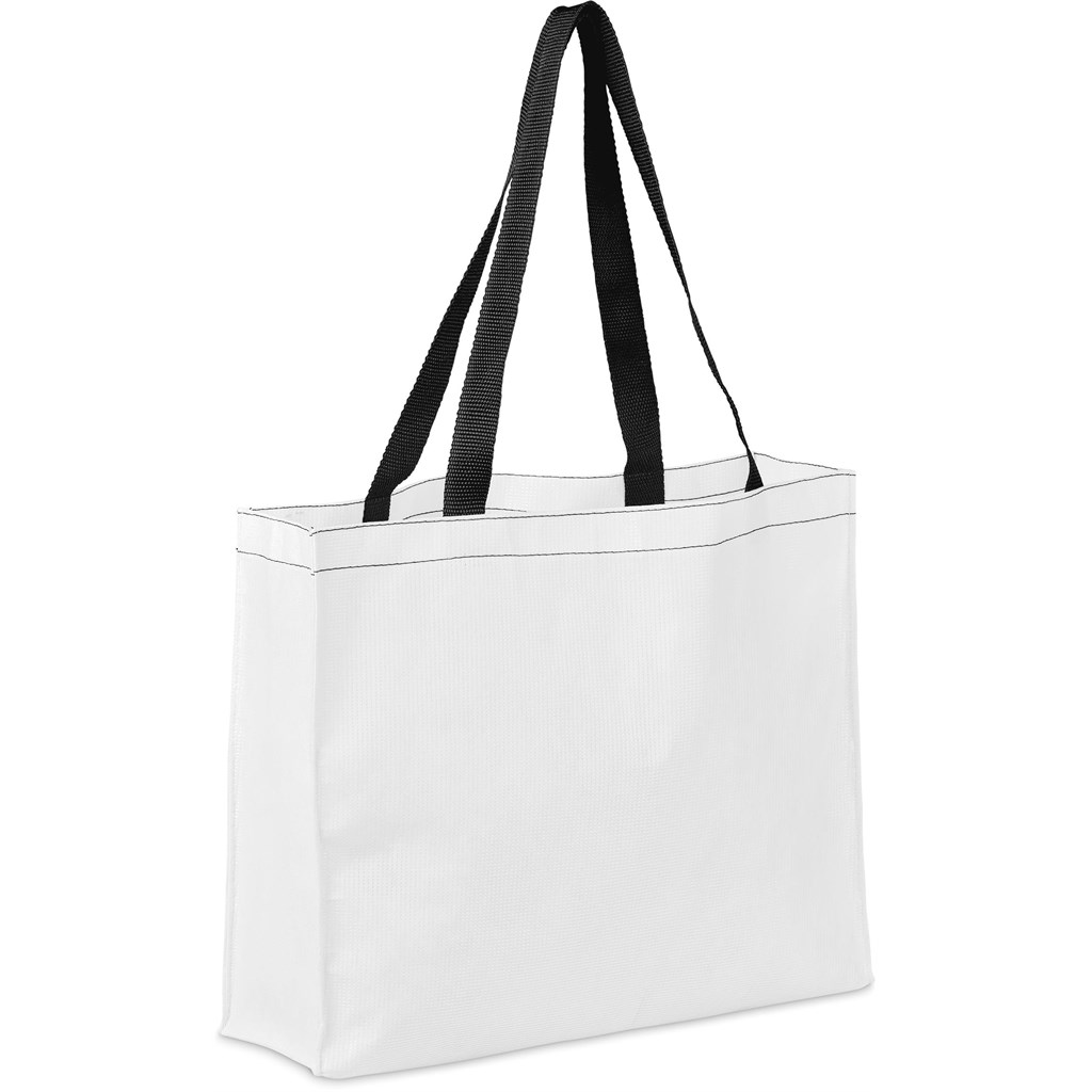 Hoppla Menlyn Recycled PET Stitch-Bond Shopper - Image 3