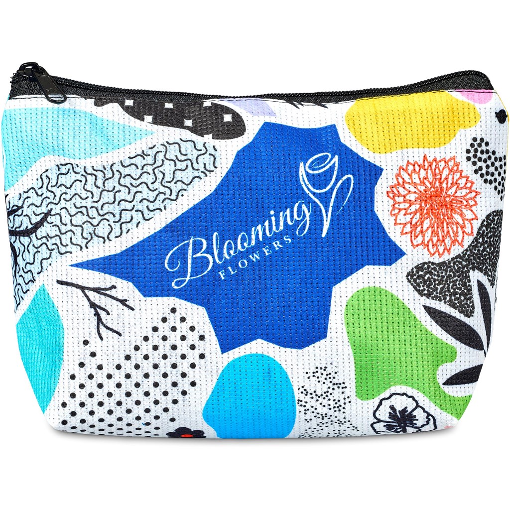 Hoppla Leanne Recycled PET Stitch-Bond Midi Toiletry Bag - Image 10