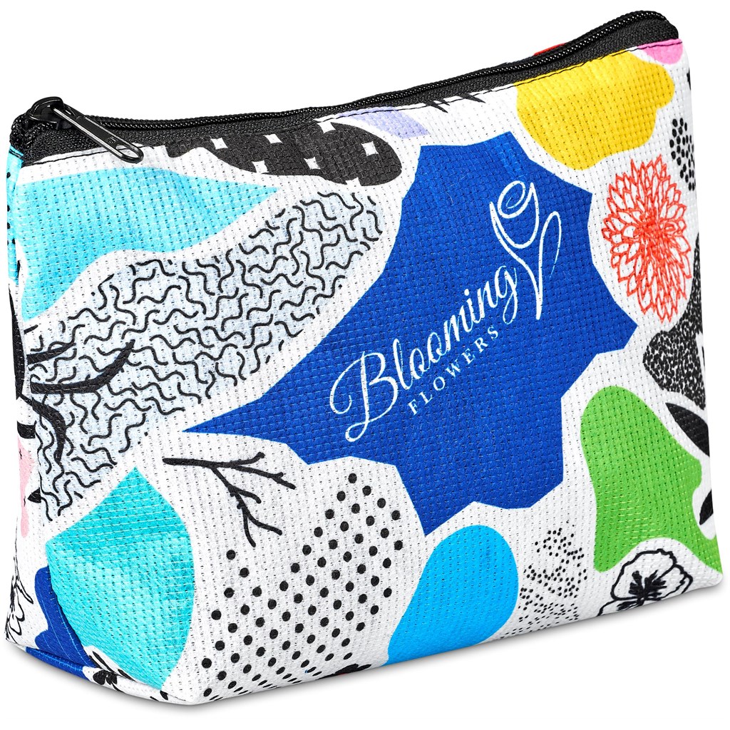 Hoppla Leanne Recycled PET Stitch-Bond Midi Toiletry Bag - Image 9