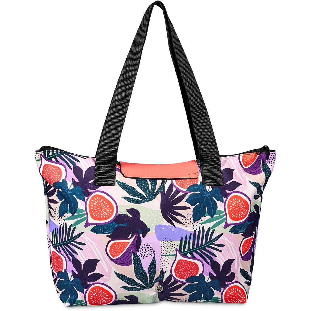 Hoppla Rosebank Polyester Roll-Up Tote Bag - Image 6