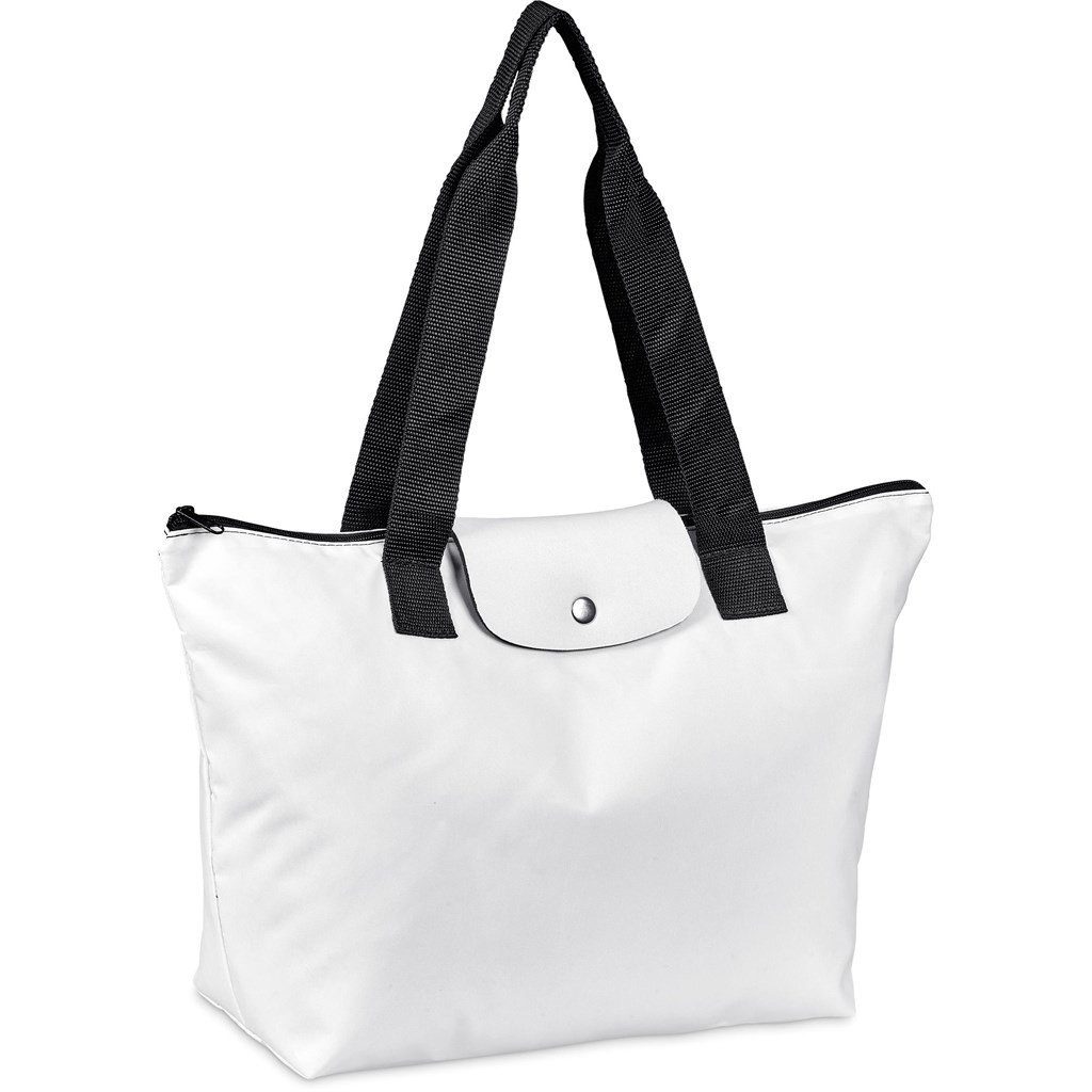 Hoppla Rosebank Polyester Roll-Up Tote Bag - Image 5