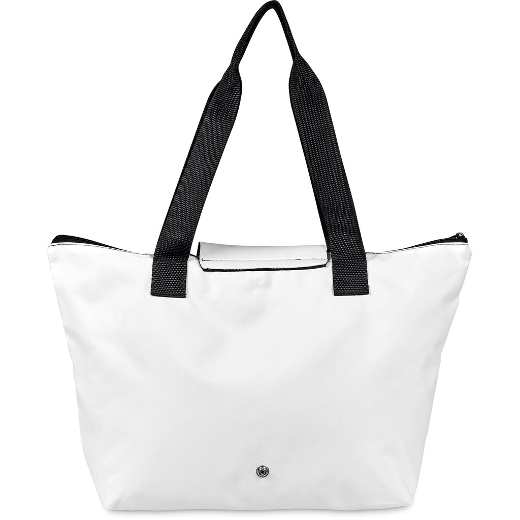 Hoppla Rosebank Polyester Roll-Up Tote Bag - Image 4
