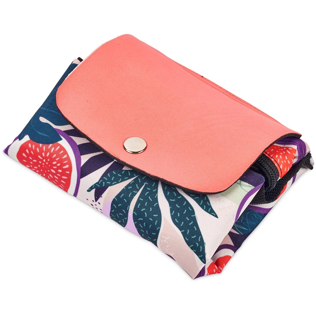 Hoppla Rosebank Polyester Roll-Up Tote Bag - Image 7