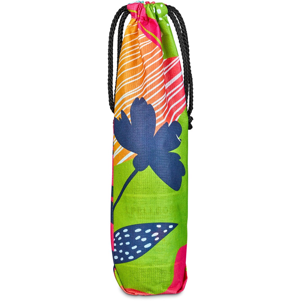 Hoppla Tipsy RPET Wine Bottle Drawcord Bag - Image 4