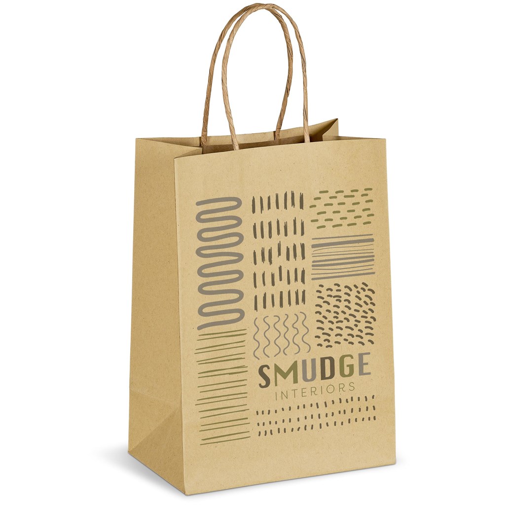Altitude Ecological Digital Print Mini Paper Gift Bag 150gsm - Image 60