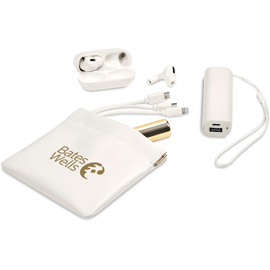 Eva & Elm Plush PU Tech & Accessory Pouch - Image 4