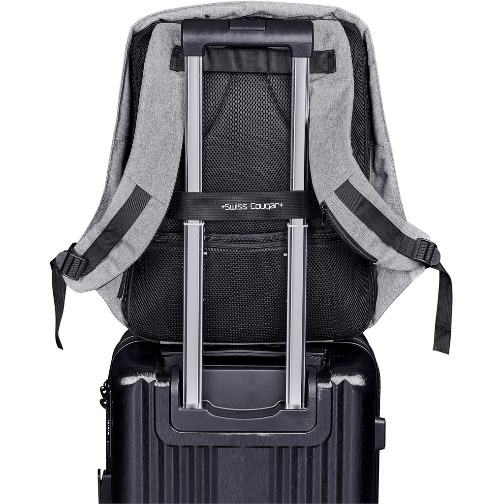Swiss Cougar Palencia Anti-Theft Laptop Backpack - Image 12