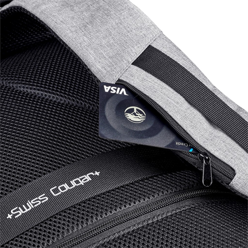 Swiss Cougar Palencia Anti-Theft Laptop Backpack - Image 7