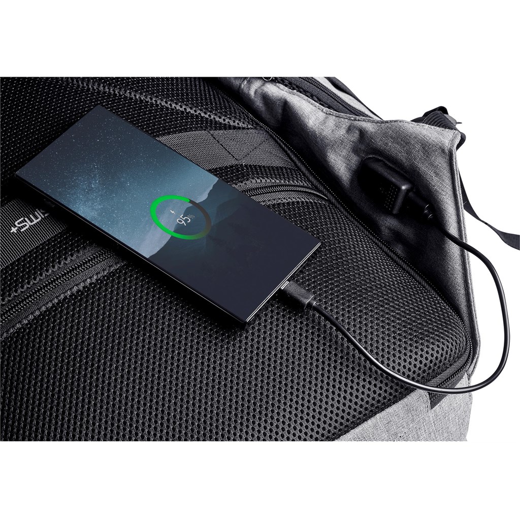 Swiss Cougar Palencia Anti-Theft Laptop Backpack - Image 9