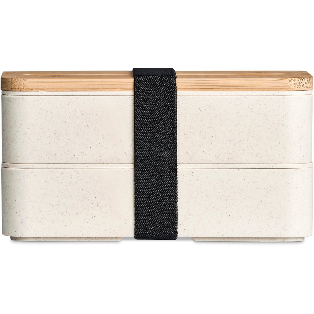 Okiyo Dura Wheat Straw & Bamboo Lunch Box Set - Image 5