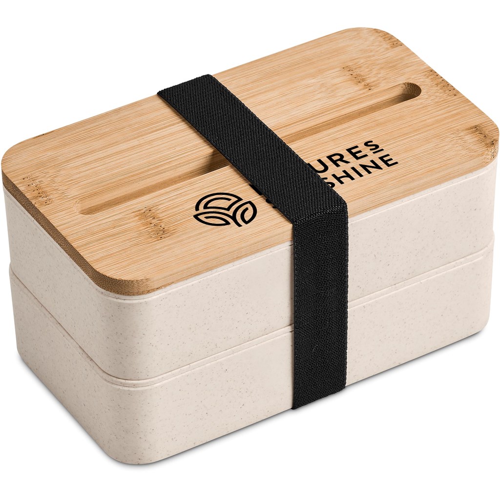 Okiyo Dura Wheat Straw & Bamboo Lunch Box Set - Image 9