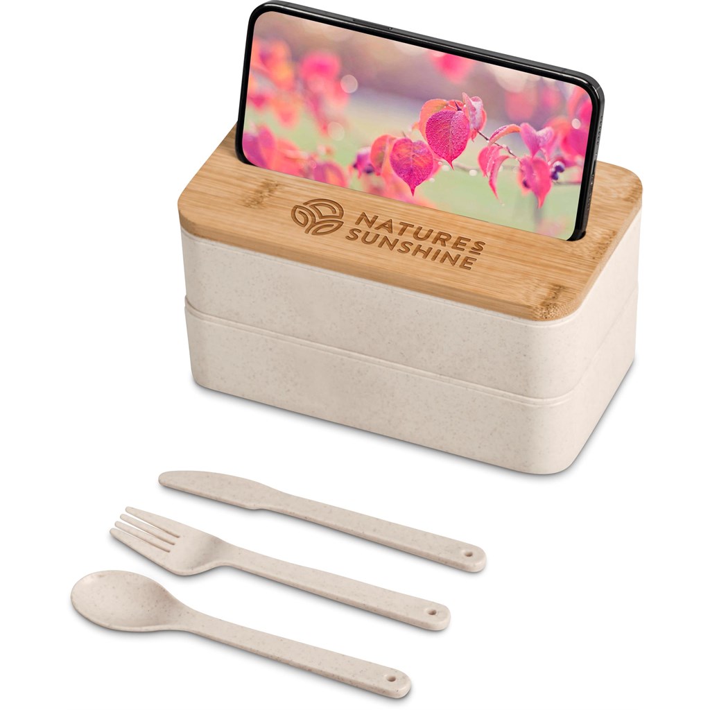 Okiyo Dura Wheat Straw & Bamboo Lunch Box Set - Image 17