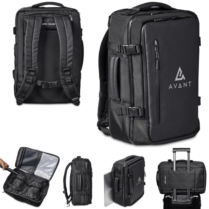 Swiss Cougar Lancaster Hybrid Laptop Backpack - BL