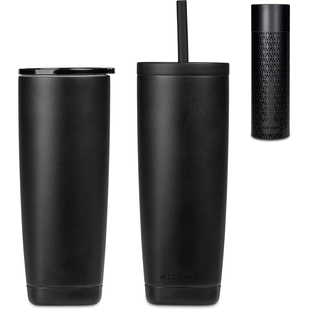 Alex Varga Aurelian Stainless Steel 2-in-1 Vacuum Tumbler & Straw - Image 11