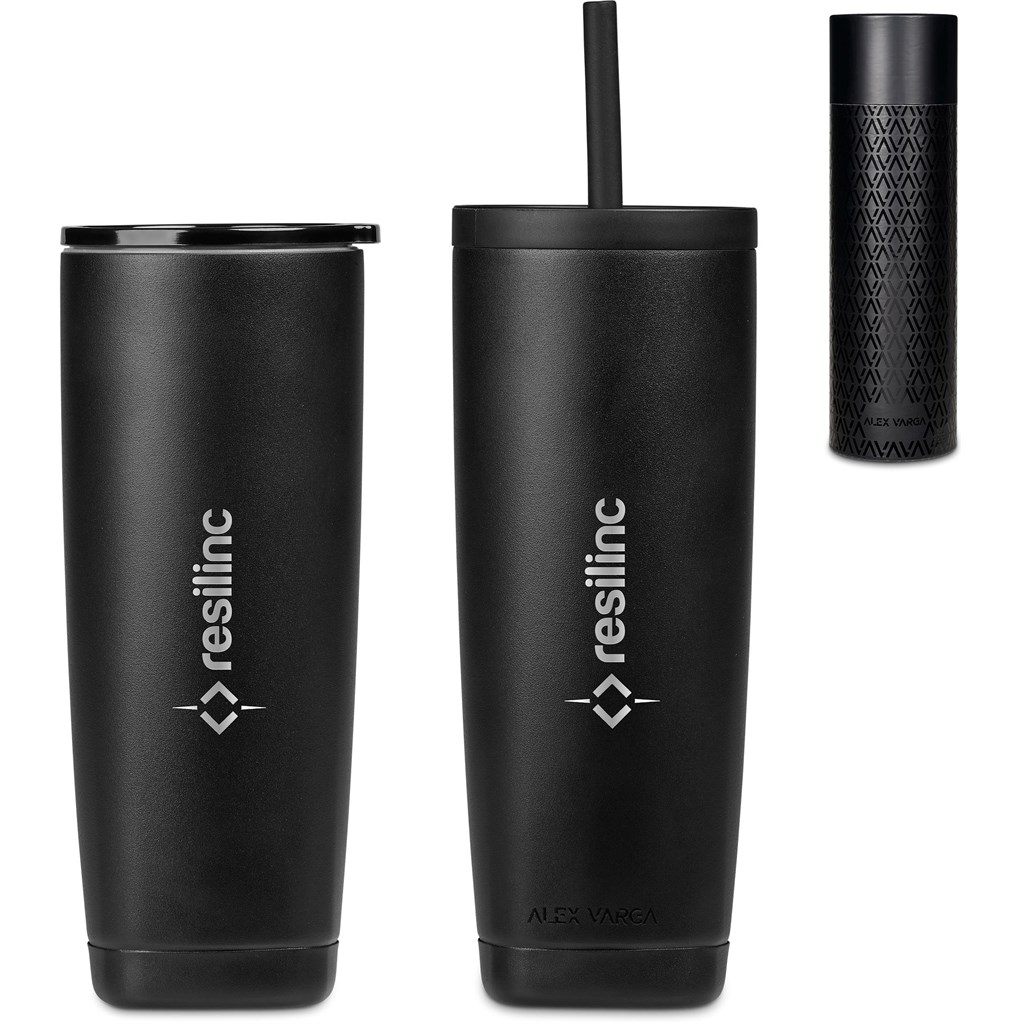 Alex Varga Aurelian Stainless Steel 2-in-1 Vacuum Tumbler & Straw - Image 8