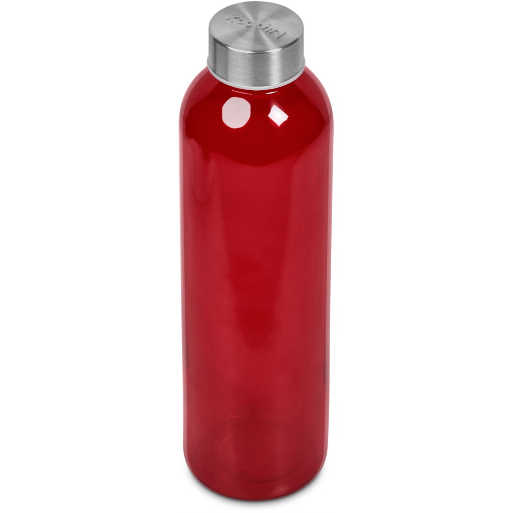 Kooshty Pura Plus Glass Water Bottle – 750ml - Red - Image 4