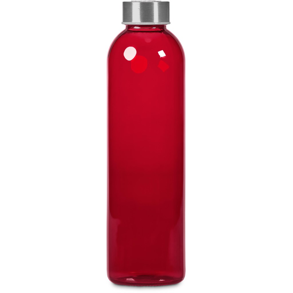 Kooshty Pura Plus Glass Water Bottle – 750ml - Red - Image 5