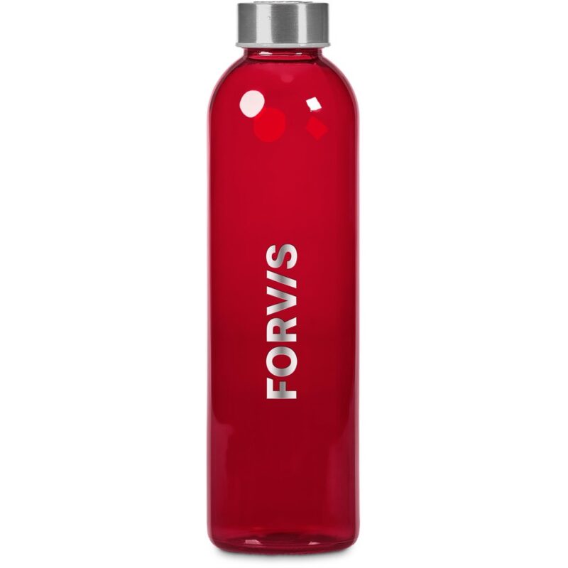 Kooshty Pura Plus Glass Water Bottle – 750ml - Red