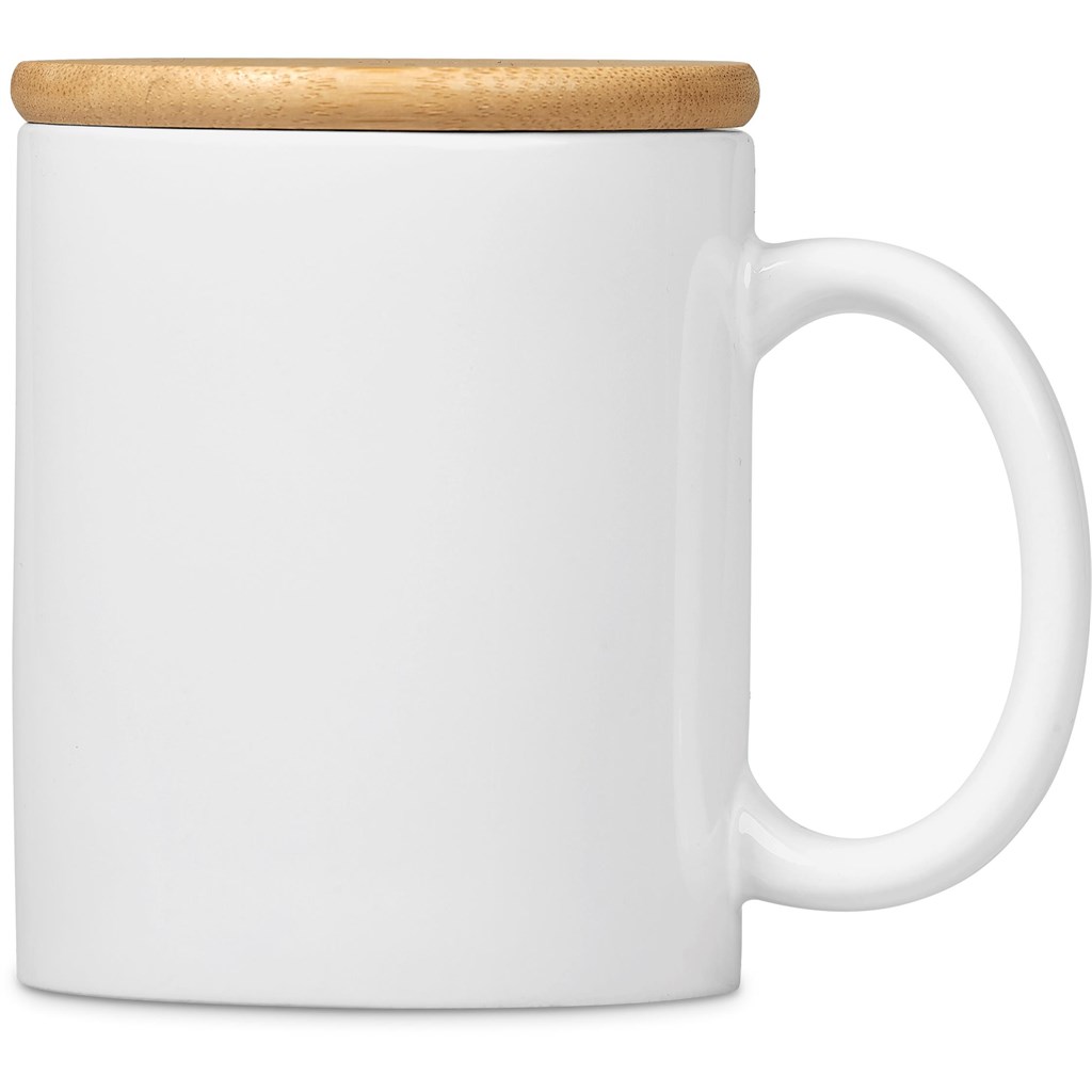 Okiyo Sozo Bamboo & Ceramic Sublimation Coffee Mug - 330ml - Image 17