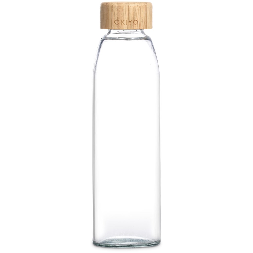 Okiyo Wabi-Sabi Glass Water Bottle - 500ml - Image 11