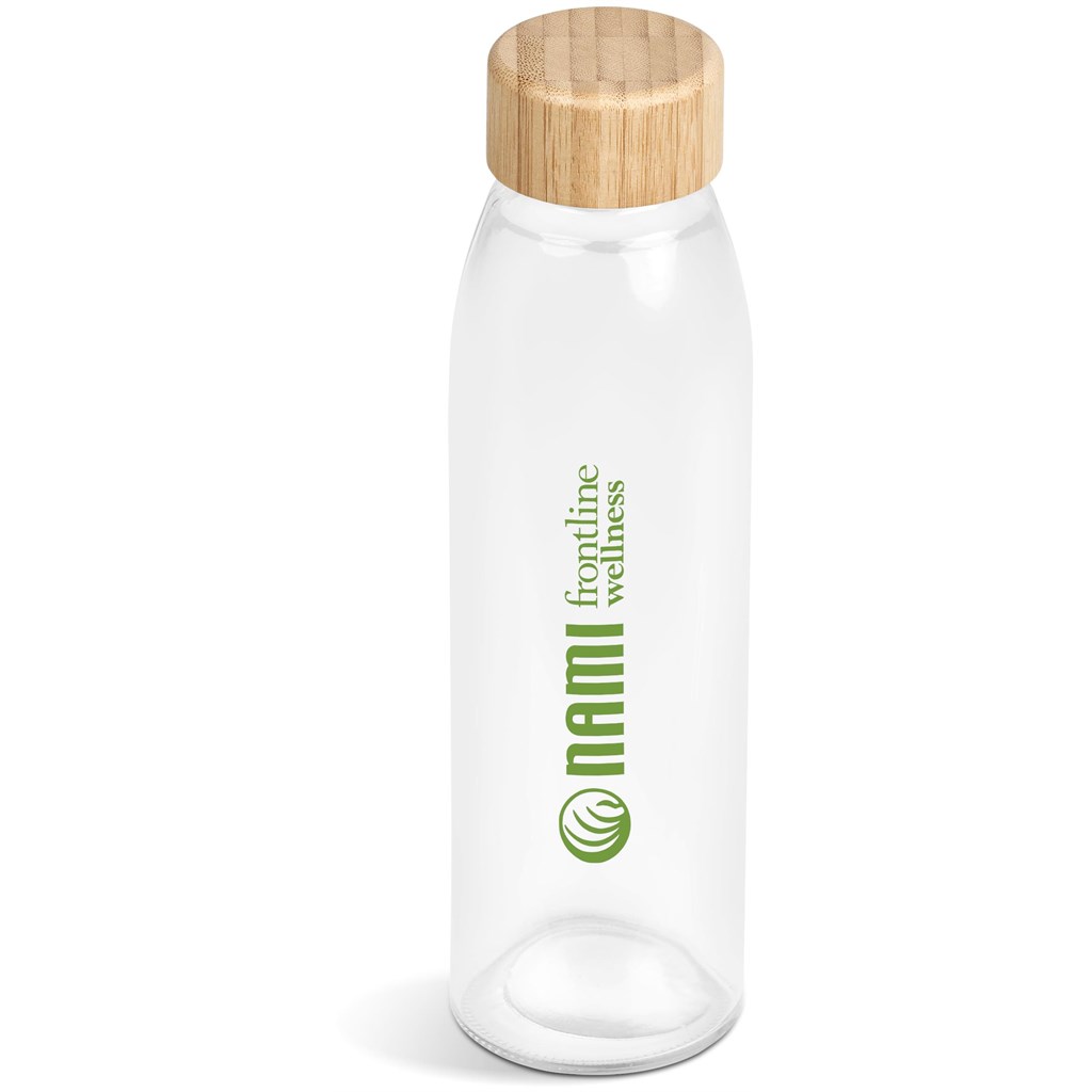 Okiyo Wabi-Sabi Glass Water Bottle - 500ml - Image 14