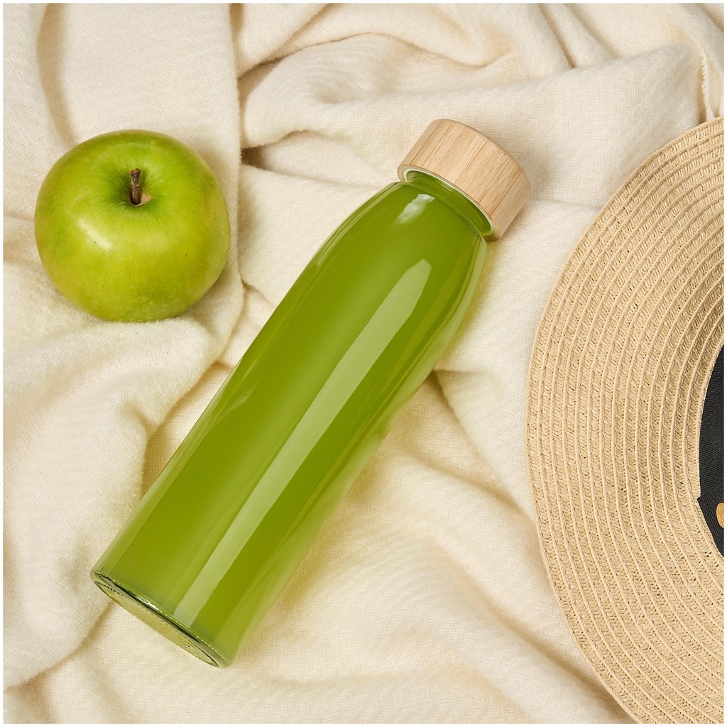 Okiyo Wabi-Sabi Glass Water Bottle - 500ml - Image 7