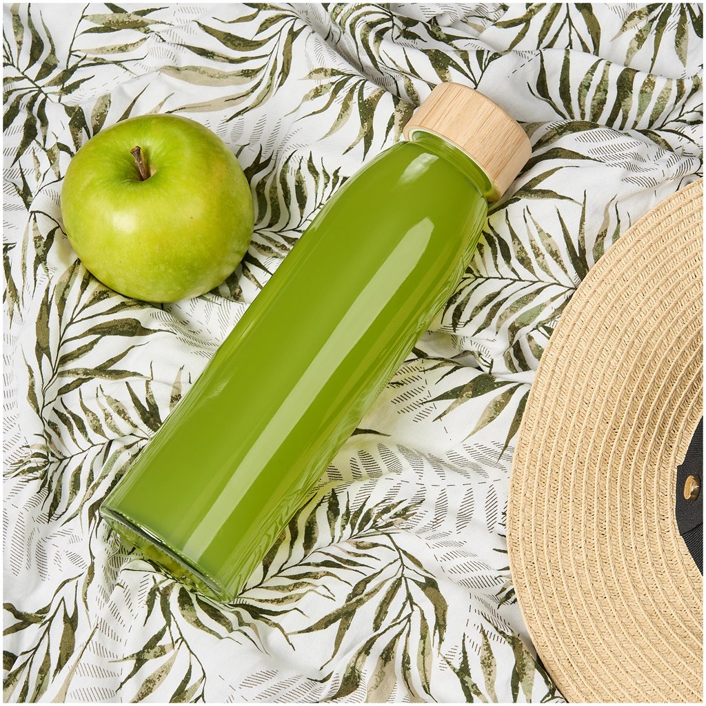 Okiyo Wabi-Sabi Glass Water Bottle - 500ml - Image 5