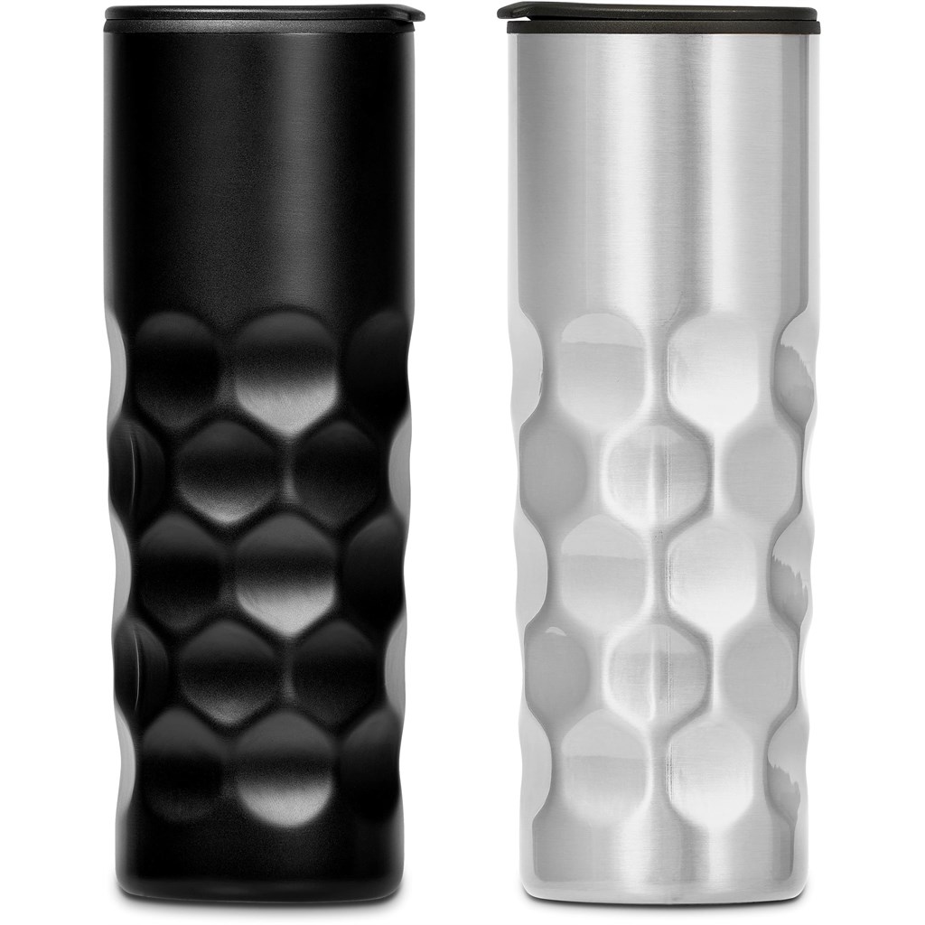 Serendipio Meteor Stainless Steel & Plastic Double-Wall Tumbler - 450ml - Image 2