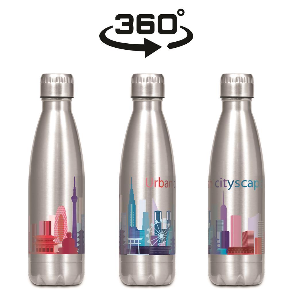 Serendipio Discovery Stainless Steel Vacuum Water Bottle - 500ml - Image 3
