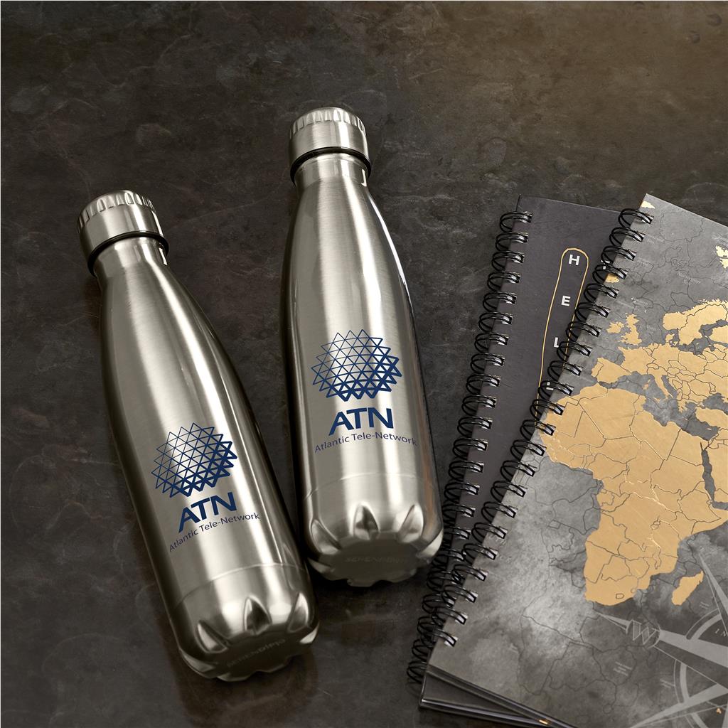 Serendipio Discovery Stainless Steel Vacuum Water Bottle - 500ml - Image 2