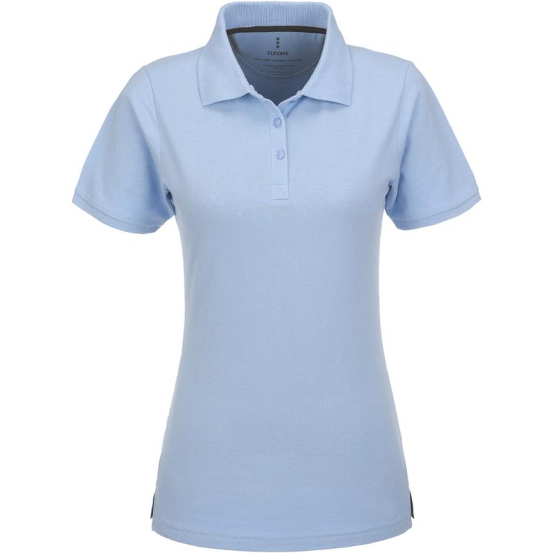 Ladies Calgary Golf Shirt - Light Blue