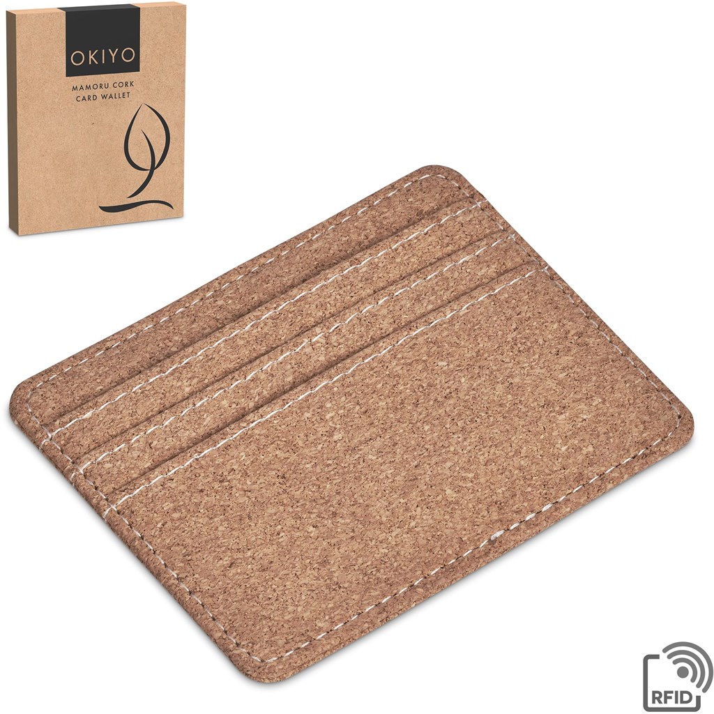 Okiyo Mamoru Cork Card Wallet - Image 4