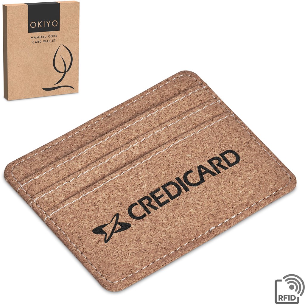 Okiyo Mamoru Cork Card Wallet - Image 7