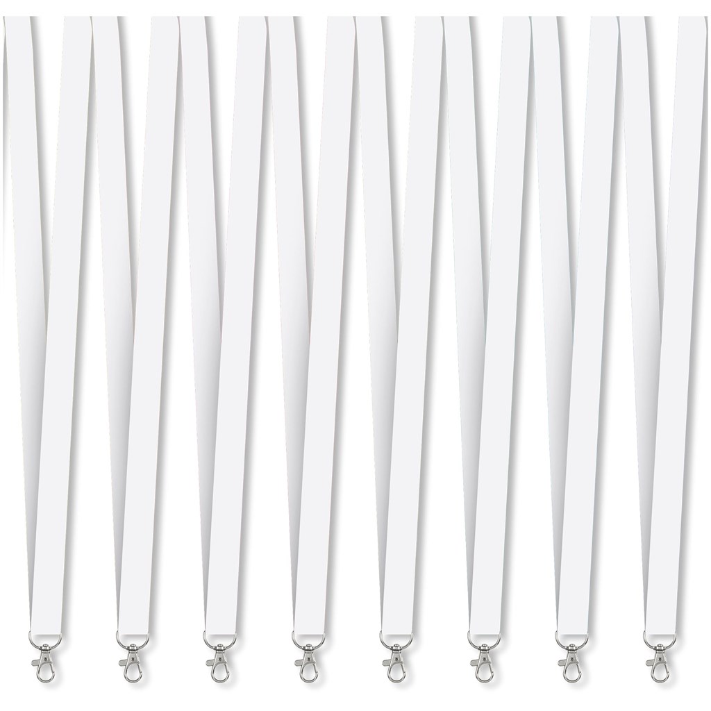 Altitude Snap Hook Clip Single-Sided Sublimation Satin Lanyard - Image 2